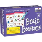 Creative’s Brain Boosters-2 | Early Learning Skills Cards Game | Educational Game for kids | Children Learning Shapes, Colours, Sizes, Opposite, Letter, Sound | Reinforce Skills for kids | Ages 3 & Up