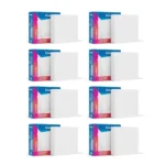 Crompton Platina Star Stylus Surface Panel 6W Square Warm White | Pack of 8 | No False Ceiling Required, Outer Dimension: 90 mm | Surface Mount | for Hall, Bedroom, Kitchen, Office, Store