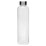 Cutting EDGE 500ml Borosilicate Glass Water Bottle (Transparent, Set of 1)