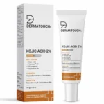 DERMATOUCH Kojic Acid 2% Brightening Cream with Niacinamide & Tyrostat | For Pigmentation, Blemishes, Dark Spots & Hyperpigmentation | Non-Greasy | Dermatologist Tested | 30g