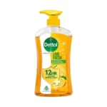 Dettol Body Wash and Shower Gel for Women and Men, Lime Fresh – 500ml | Soap-Free Bodywash | 12h Odour Protection