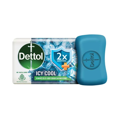 Dettol Intense Cool Bathing Soap Bar with Menthol- 125gm Dettol Intense Cool Bathing Soap Bar with Menthol- 125gm