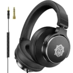 DIGIMORE Stereo DJ Headphones with 50mm Neo Drivers | Over-Ear and Lightweight | Noise Cancellation | 32Ω | 16Hz-20KHz Audio Freq | 90° Rotatable Earcups | for Monitoring, Mixing, DJ Events (D-190)