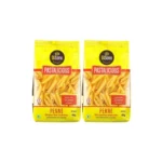 DiSano Penne Pasta 400 gm (Pack of 2), Healthy Pasta, Made with 100% Durum Wheat Semolina, 100% Suji, No Maida, Source of Protein & Fibre, Non-Sticky