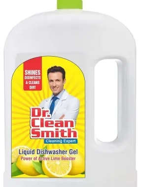 Dishwash Gel Refill Can, (Lemon) – 1 Ltr (Pack of 4)| Leaves No Residue and foul smell| Grease Cleaner For All Utensils |Super Saver Pack