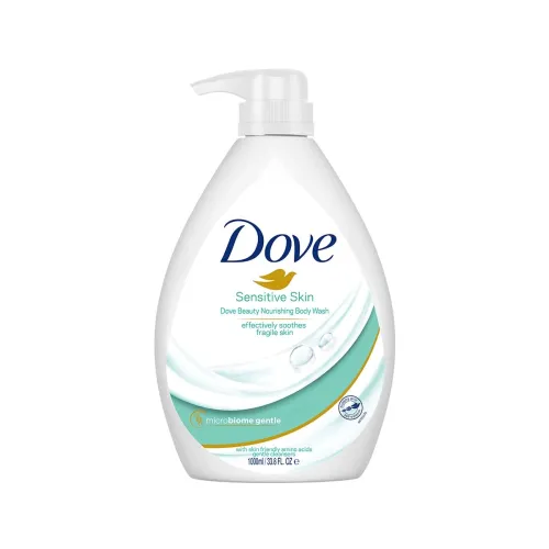 Dove Nourishing Body Wash for Sensitive Skin, 24Hrs Moisture Lock, 1L Dove Nourishing Body Wash for Sensitive Skin, 24Hrs Moisture Lock, 1L