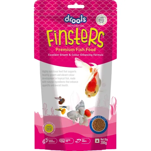 Drools Finsters Premium Fish Food 200g Pouch