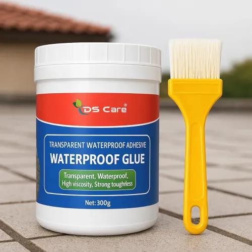 DS CARE Crack Seal Glue – 300gm with Brush Transparent Waterproof Glue for Roof Leakage Crack Seal Agent Roof Water Leakage Solution Water Proof Glue, Waterproofing for Pipe Wall Tiles – 300gm DS CARE Crack Seal Glue – 300gm with Brush Transparent Waterproof Glue for Roof Leakage Crack Seal Agent Roof Water Leakage Solution Water Proof Glue, Waterproofing for Pipe Wall Tiles – 300gm