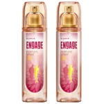 Engage W1 Perfume Spray For Women, Fruity and Floral, Skin Friendly, 120ml (Pack of 2)