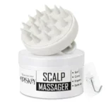 Episkey Scalp Massager Shampoo Brush for Hair Wash Anti-Dandruff Silicone Scalp Scrubber with Soft Bristles | Deep Clean, Exfoliation & Hair Growth Ayurvedic Head Massage Brush for Men&Women(JW-35)