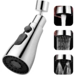 Etekcity Tap Extender for Kitchen Sink, Flexible Faucet with Tap Extension for Convenient Use Upgrade Your Kitchen Sink with Flexible Tap for Easy Access