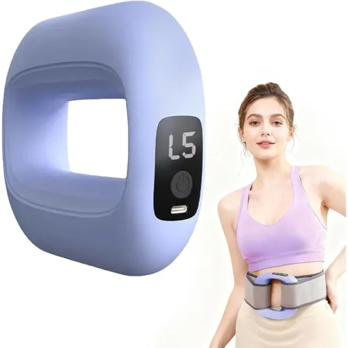 Fascia Massager Ring with Digital Display & Adjustable Strap, Handheld Body Massage Device with Multiple Vibration Levels, Portable Muscle Massager for Legs, Waist, Arms, Back & Daily Relaxation Fascia Massager Ring with Digital Display & Adjustable Strap, Handheld Body Massage Device with Multiple Vibration Levels, Portable Muscle Massager for Legs, Waist, Arms, Back & Daily Relaxation