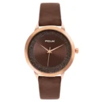 FCUK Brown Dial Analog Watch for Women – FK00025E