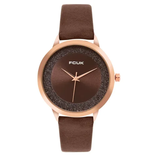 FCUK Brown Dial Analog Watch for Women – FK00025E FCUK Brown Dial Analog Watch for Women – FK00025E