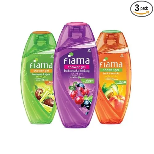 Fiama Body Wash Shower Gel Blackcurrant & Bearberry 250ml | Fiama Body Wash Shower Gel Peach & Avocado 250ml | Fiama Body Wash Shower Gel Lemongrass & Jojoba 250ml, Body Wash for Women and Men, Combo Pack of 3 for Moisturized Skin Fiama Body Wash Shower Gel Blackcurrant & Bearberry 250ml | Fiama Body Wash Shower Gel Peach & Avocado 250ml | Fiama Body Wash Shower Gel Lemongrass & Jojoba 250ml, Body Wash for Women and Men, Combo Pack of 3 for Moisturized Skin