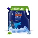 Fiama Men Body Wash Shower Gel Refreshing Pulse, 1.4L Body Wash Refill Pack for Men with Skin Conditioners & Sea Minerals for Moisturized Skin, Skin Friendly pH, For All Skin Types