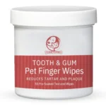 Foodie Puppies Tooth & Gum Pet Finger Wipes – (Pack of 1) Reduces Tartar & Plaque | 50 Pre-Soaked Textured Wipes | Dental/Oral Care Teeth Cleaning Wipes