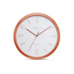 French Connection Stylish Analog Wall Clock for Home with White Dial – Size: 12 Inches – FCWC07-C