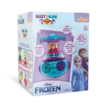 Frozen Dizzy Glow Top – LED Light & Music Spinning Top Toy for Kids, Magic Musical Spinner with 360° Rotation, Turkish Blue Frozen Character Toy for Boys & Girls Age 3+, Battery Operated
