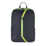 Gear Lite 15L Small Water Resistant Casual Standard 3 Compartment Backpack/School Bag/Hiking Daypack For Men/Women, Grey-fl. Green
