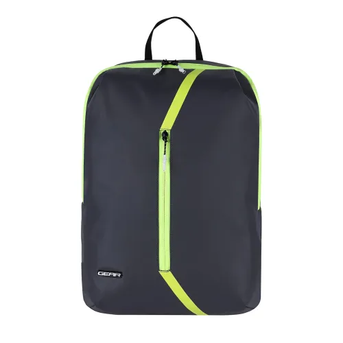 Gear Lite 15L Small Water Resistant Casual Standard 3 Compartment Backpack/School Bag/Hiking Daypack For Men/Women, Grey-fl. Green Gear Lite 15L Small Water Resistant Casual Standard 3 Compartment Backpack/School Bag/Hiking Daypack For Men/Women, Grey-fl. Green