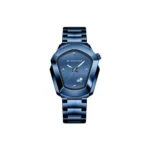 Giordano Elegant Analog Watch for Men with Unique Pentagon Dial, Stainless Steel Strap, Date Display, Water Resistant