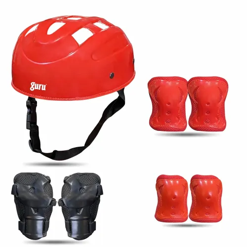 Guru Skating Guards, Skating Guards for Kids (Small), Skating/Cycle Protective Gear Skating Guard Combo Guru Skating Guards, Skating Guards for Kids (Small), Skating/Cycle Protective Gear Skating Guard Combo