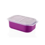 HAPPI Multipurpose Plastic Airtight Masala Box for Kitchen, Fridge Storage Containers Spice, Grocery, Dry Fruits, Vegetable Food Storage Box (3000 ml – Purple)