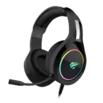 Havit H2232d Over Ear Wired Gaming Headset with Boom Microphone & RGB LED for PC, Laptop, PS4, Xbox, Switch