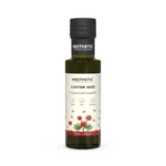 HESTHETIC Cold Pressed Castor Oil 100ml | Pure Castor Oil (Arandi Tel) | Natural Hair & Skin Care Oil | Scalp Massage & Beauty Use | Glass Bottle