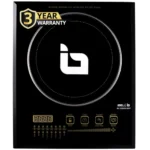 IBELL CROWN200Y 2200W – 3-YEAR WARRANTY, Induction Cooktop with Touch Control, Auto Shut Off, Overheat Protection, Fast Cooking, Energy Efficient, [Black]