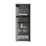 IFB 241L 2 Star 10-in-1 Convertible, Advanced Inverter Frost-Free Double Door Refrigerator with 30 Hrs Cooling Retention, Turbo Freeze & 4 Year Super Warranty (2026, IFBFF-291BYOSET, Onyx Grey)