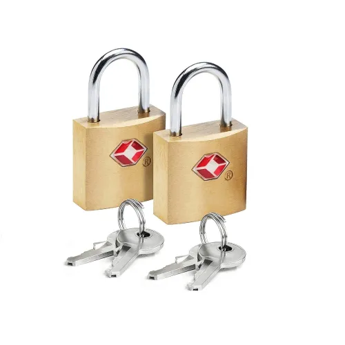 Inditradition Tsa Approved Brass Combination Lock With Keys For Suitcase, Luggage (Pack Of 2) – Golden Colour Inditradition Tsa Approved Brass Combination Lock With Keys For Suitcase, Luggage (Pack Of 2) – Golden Colour