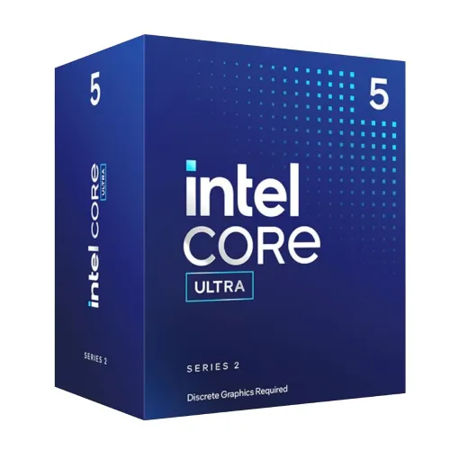 Intel® Core™ Ultra 5 Desktop Processor 225F 10 cores (6 P-cores + 4 E-cores) up to 4.9 GHz Intel® Core™ Ultra 5 Desktop Processor 225F 10 cores (6 P-cores + 4 E-cores) up to 4.9 GHz