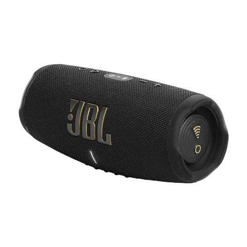 JBL Charge 5 Wi-Fi, Wireless Portable Bluetooth Speaker, Original Pro Sound, 20 Hours Playtime, Deep Bass, Built-in Powerbank, Wi-Fi with AirPlay, IP67 Water & Dustproof, One App (Black) JBL Charge 5 Wi-Fi, Wireless Portable Bluetooth Speaker, Original Pro Sound, 20 Hours Playtime, Deep Bass, Built-in Powerbank, Wi-Fi with AirPlay, IP67 Water & Dustproof, One App (Black)