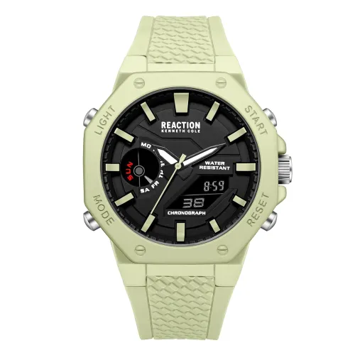 Kenneth Cole Reaction ANA-DIGI Black Dial Men’s Watch – KRWGP0069103 Kenneth Cole Reaction ANA-DIGI Black Dial Men’s Watch – KRWGP0069103