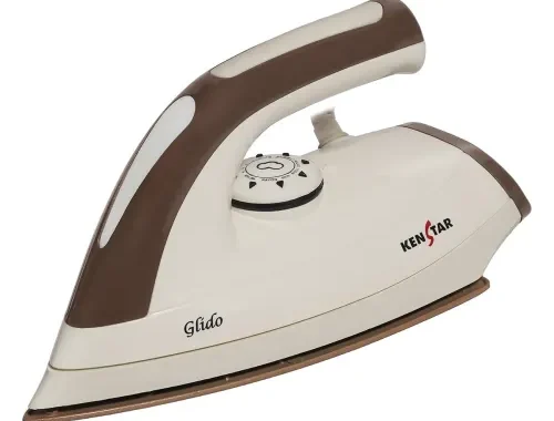Kenstar Glido 1000 W Dry Iron (Brown & Ivory)
