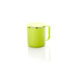 King Cafe Insulated Mug With Lid & Handle, Stainless Steel Inner, Hot & Cold Thermal Cup, Leak-Proof Mug for Tea, Coffee & Milk – Plastic Exterior Home, Office & Restaurant (300ml, Multicolor)