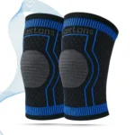 Knee Caps for Women and Knee Support for Men, Anatomically Designed with 3D Seamless & Angular Design for Enhanced Comfort and Support, AEROFLEX Pro, Size M