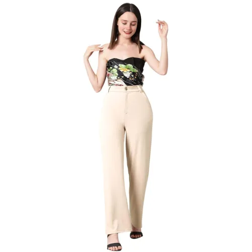 KOTTY Women’s Lightweight Loose Fit Casual Wear Pants