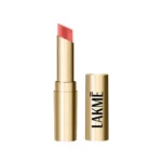 Lakme Unreal 3D Slim Bullet, Matte Lipstick, Lightweight shine, Nude Pop, 3.6g