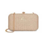 Lavie Women’s Sparkle Framed Clutch | Ladies Purse Handbag