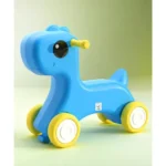 Lifelong Cuppy Horse Rideon for Kids 1+ Yrs|Sturdy, Round Edges Push Ride|Safe & Durable, Load Capacity 35kg|Indoor & Outdoor Play Toy Vehicle for Boys & Girls (LLCHR03)