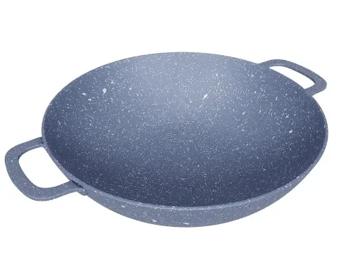 Lifelong LLCKDCK01 Aluminium Die Cast Kadhai 22 CM | 2.2 Litre Capacity| Non-Toxic| Gas Stove Safe | Hot Plate Safe | Scratch Resistant (Grey)
