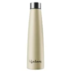Lifelong Stainless Steel Water Bottle 900ml | Durable, Leak-Proof, Easy Grip, Rust Free, Easy-to-Clean, Odour-Free Bottle with Secure Cap for School, Travel, Gym & Work (LLBT03, Beige)