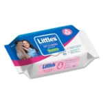 Little’s Soft Cleansing Baby Wipes Lid Pack (80 Wipes)