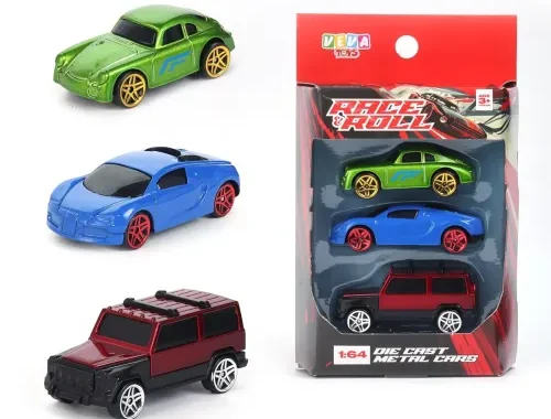 Metal die cast 1:64 Pack of 3