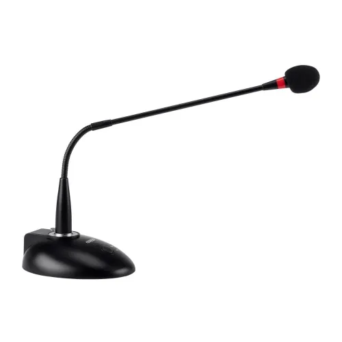 Monoprice Commercial Audio Desktop Paging Microphone with On/Off Button (NO Logo) Monoprice Commercial Audio Desktop Paging Microphone with On/Off Button (NO Logo)