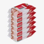 Morisons* babydreams THE CHOICE OF SMART MUMS Baby Dreams Soft Baby Wipes – 80S Pack Of 6| Dermatologically Tested For Baby’s Gentle Skin|Goodness Of Aloe Extract & Vitamin E|Ph 5.5|97.5% Water Wipes