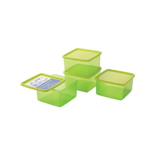 Multi-Purpose Container 660ml each,Green (4U) Multi-Purpose Container 660ml each,Green (4U)